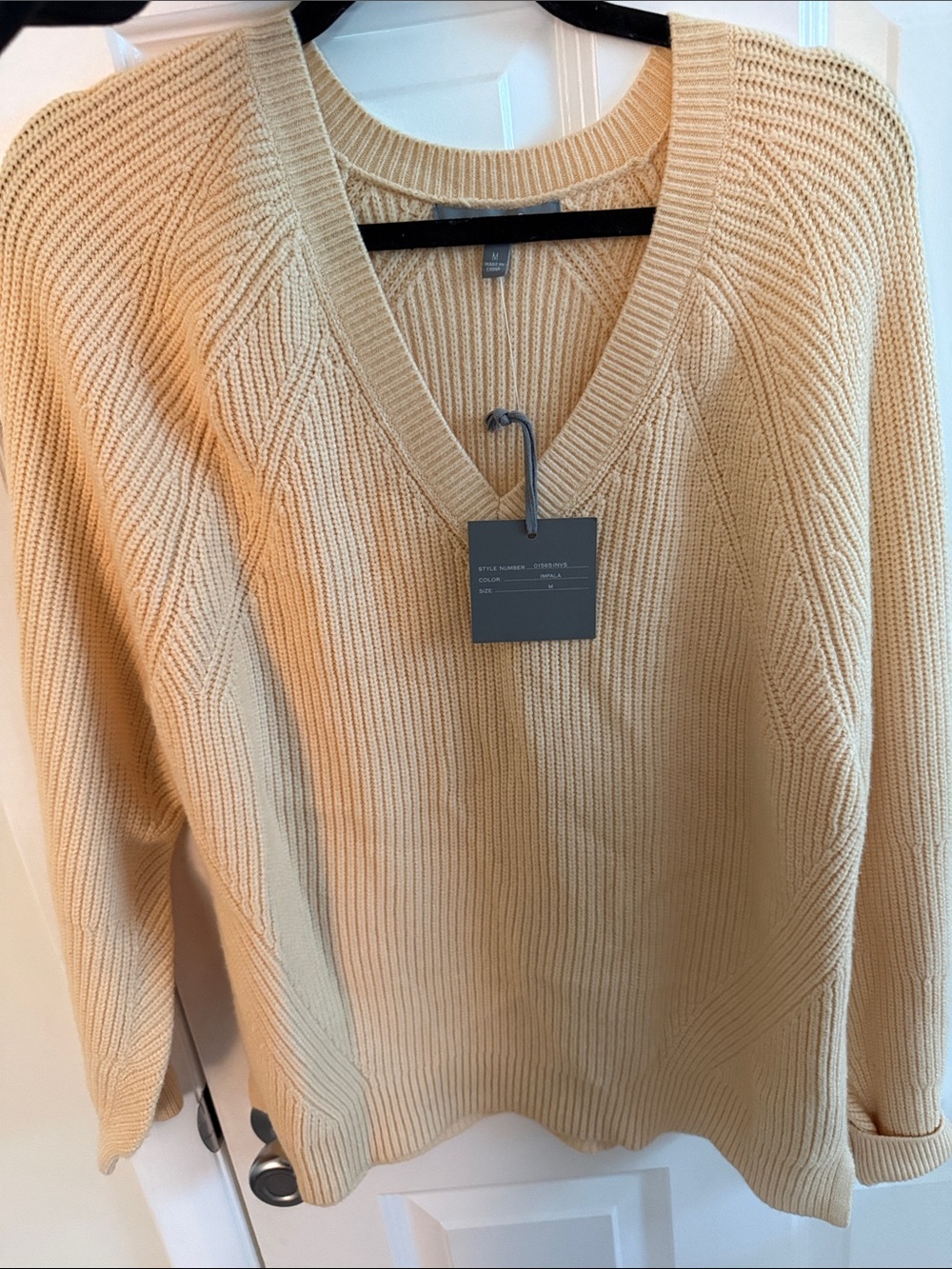 NWT Marled Reunited clothing yellow sweater